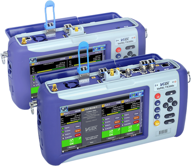 Pictures of the two TX300s-100GX configurations available, a simpler TX300s-100GX configuration on the back and the more complete TX340s-100GX on the front.