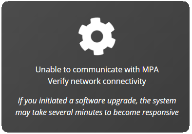 MPA Software Update Procedure