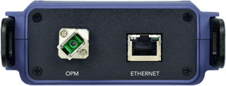 PX90 Connector Panel with Optical Power Meter and Ethernet test ports