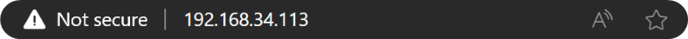 Local Web Browser security warning