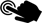 Icon representing a long press (touch and hold) on the touch screen