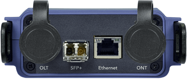 PX92 test set with the Optical Connector Protector and Dust Cap options