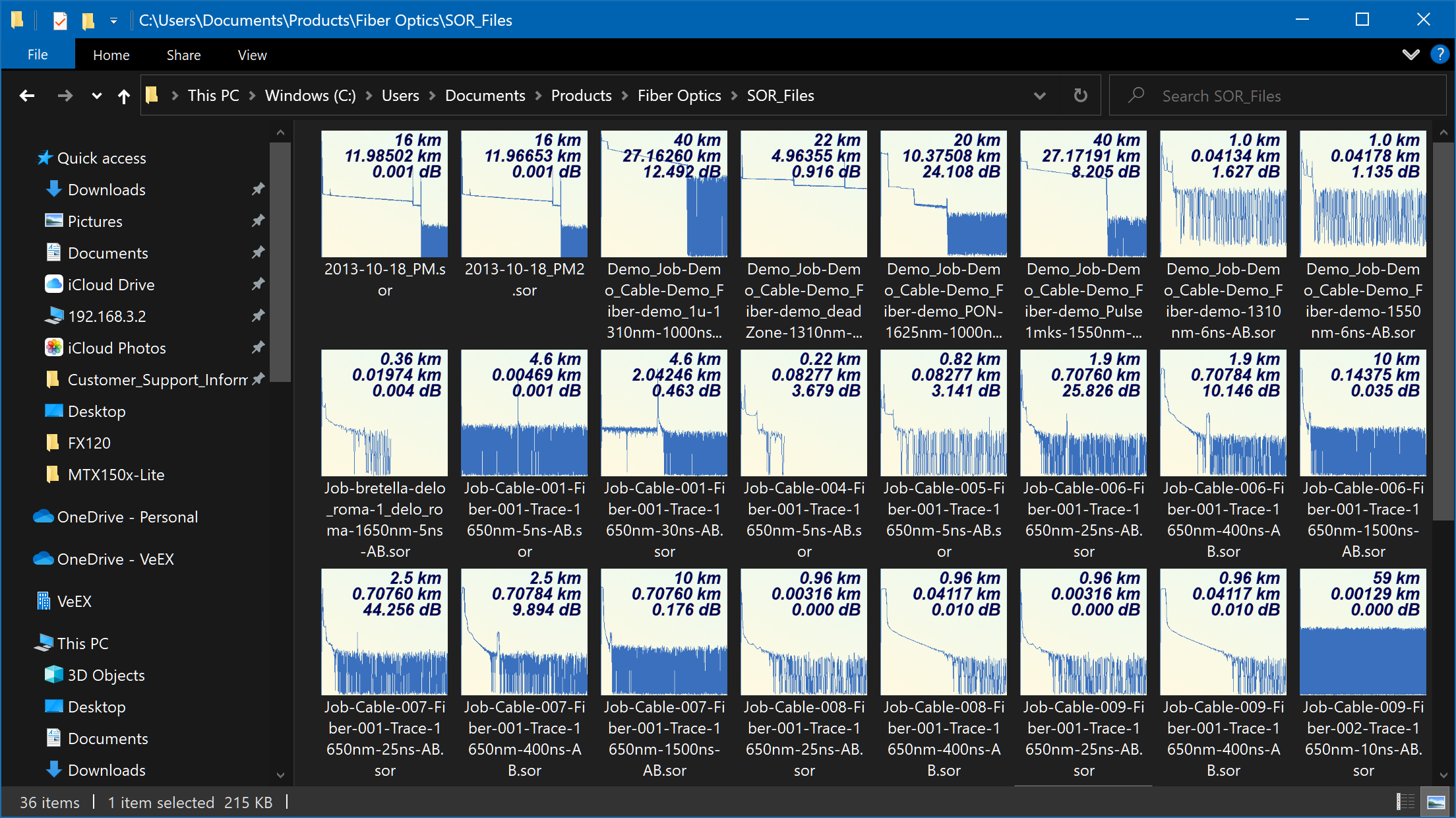 Odr File How to Preview OTDR SOR Trace Files' Content as Windows (PC) Thumbnails ...