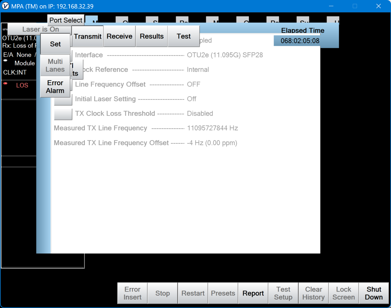 image (screenshot) of a PC application windows not being rendered correctly, with its elements misaligned.